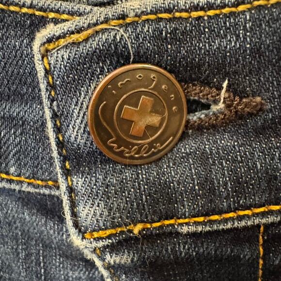 Imogen + Willie Jeans Imogene Cut Mid-Rise Skinny Jeans Medium Wash Size 29/8 - Picture 5 of 15